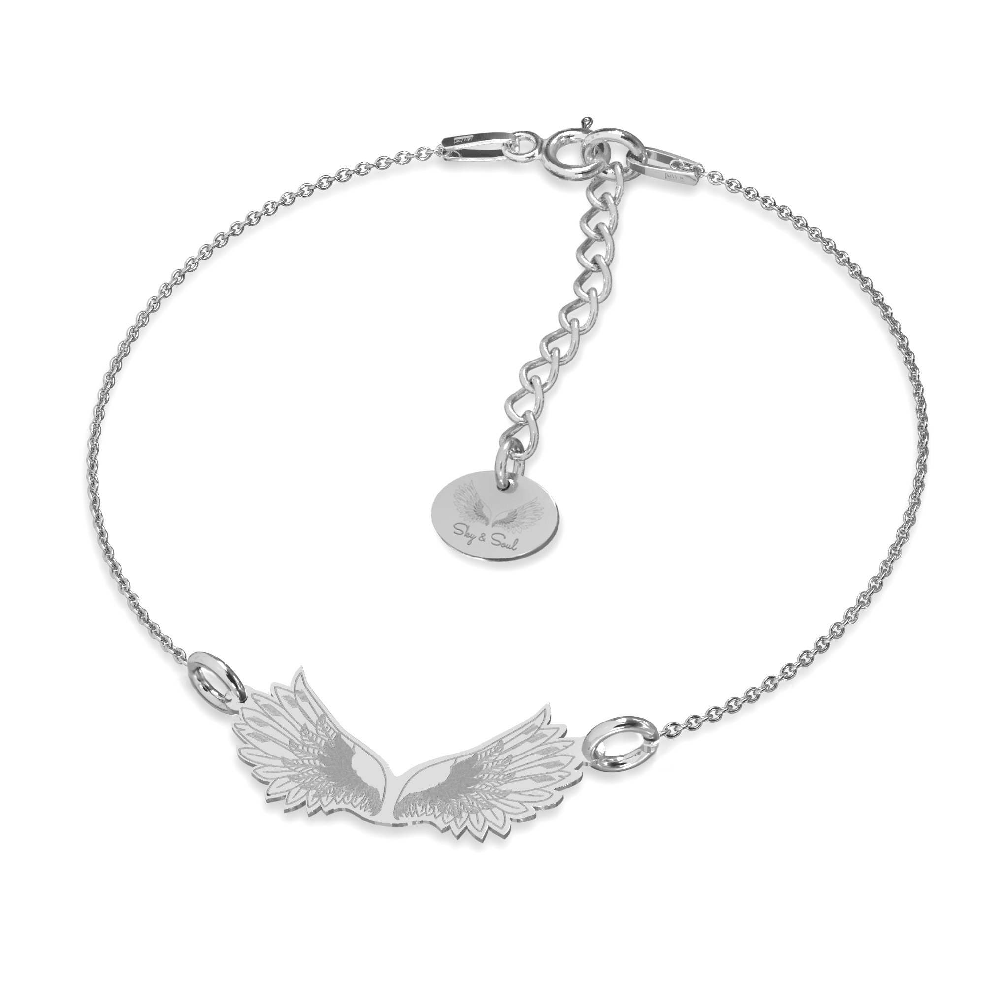 Wings bracelet, Sky&Soul, sterling silver 925