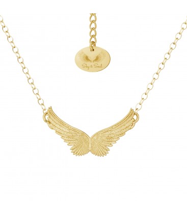 Wings necklace, Sky&Co, sterling silver 925