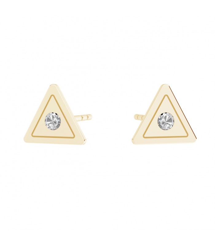 Triangle earrings - Bermuda, Sky&Co, sterling silver 925