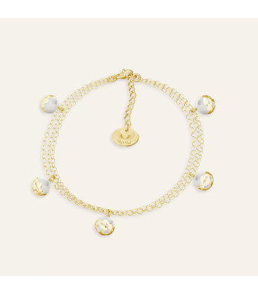 Bracelet with pearls, Sky&Co, sterling silver 925