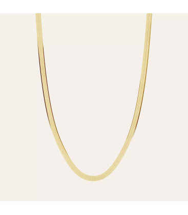 Flat snake chain, Sky&Co, sterling silver 925