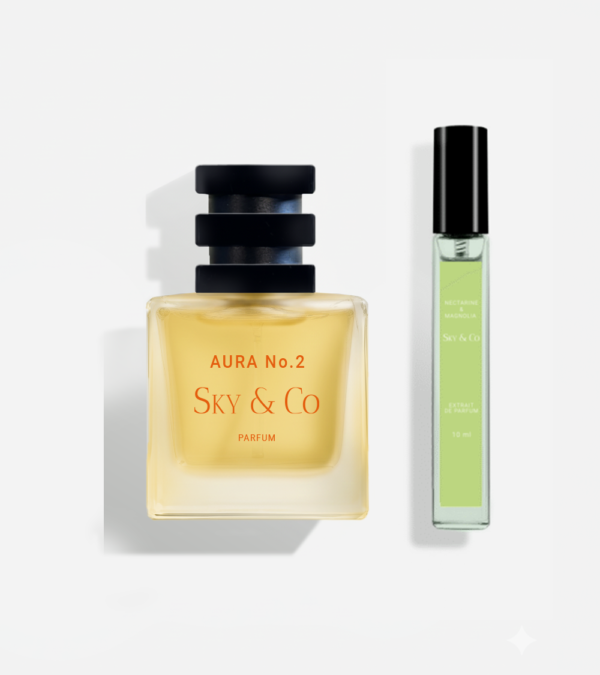 aura no.2 + nectarine 10ml_front